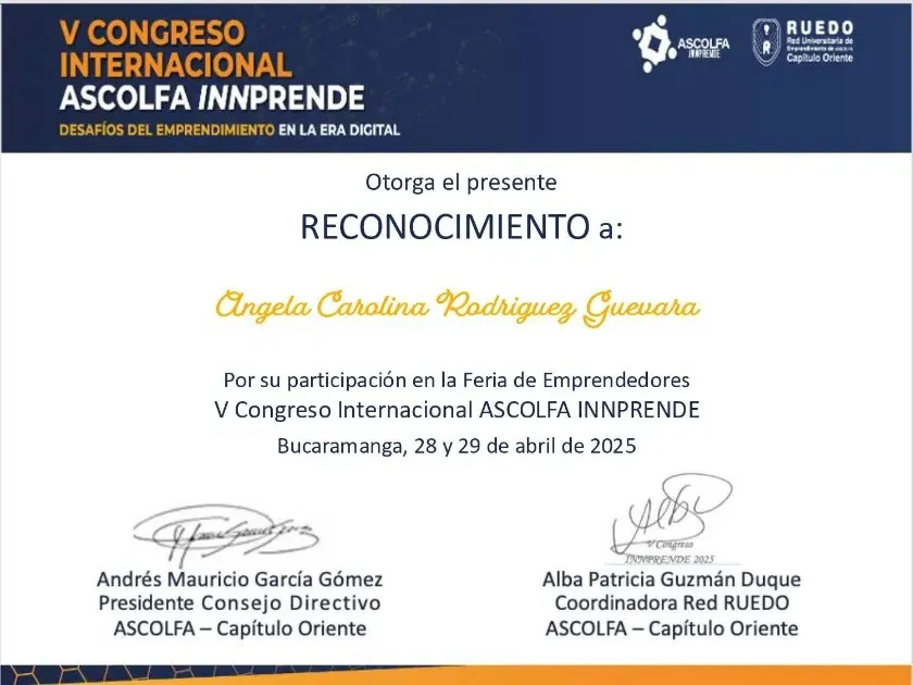 Certificado INNPRENDE